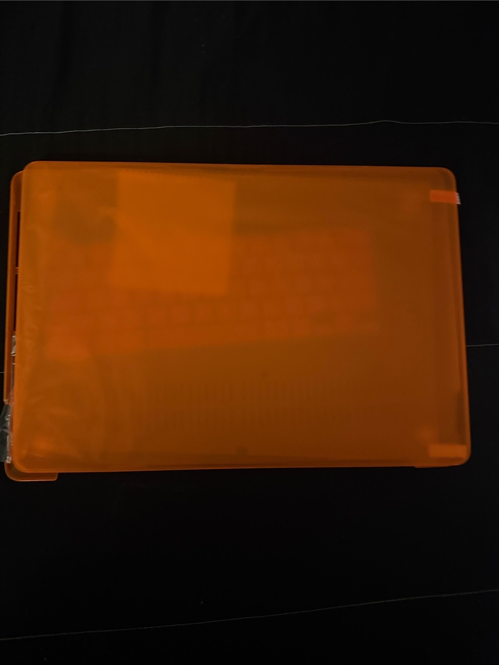 Translucent Orange Laptop Case Cover - MacBook Pro (2020) 15 Inch